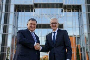 Аваков і Шток обговорили перспективи співпраці у штаб-квартирі Інтерполу в Ліоні