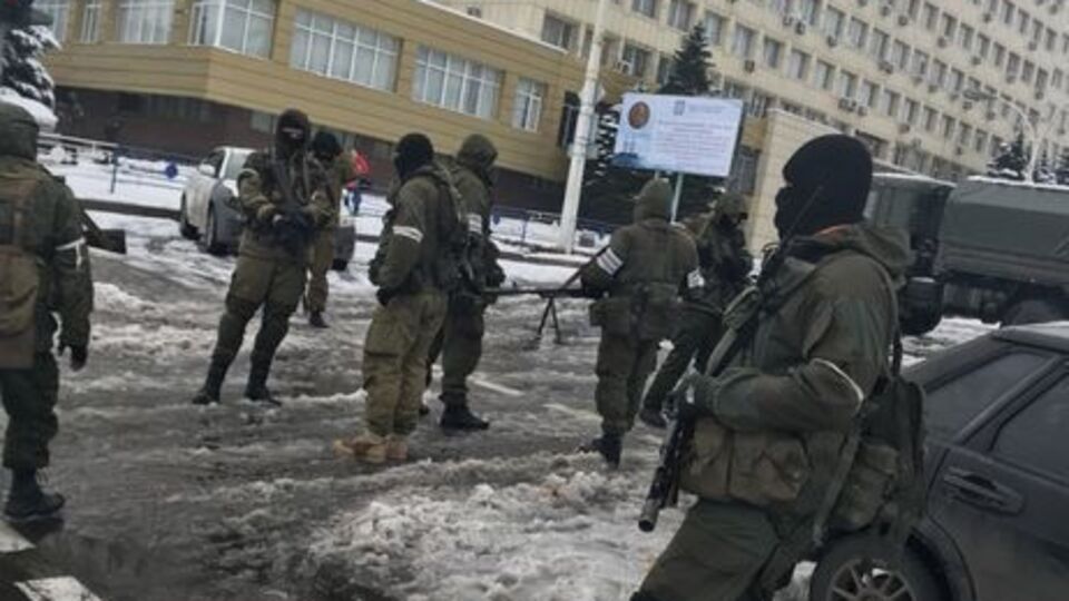 В Луганске сняли оцепление с центральных кварталов