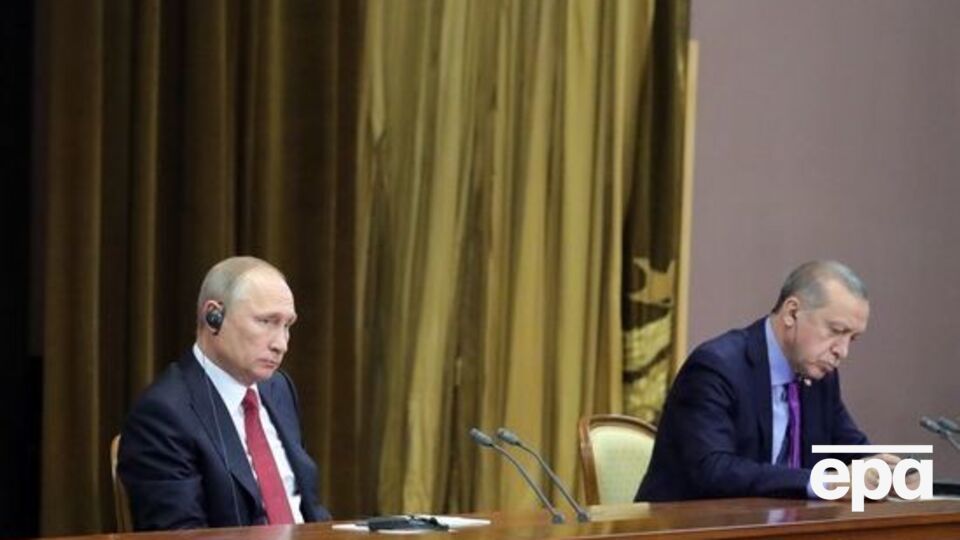 Путін впустив стілець Ердогана