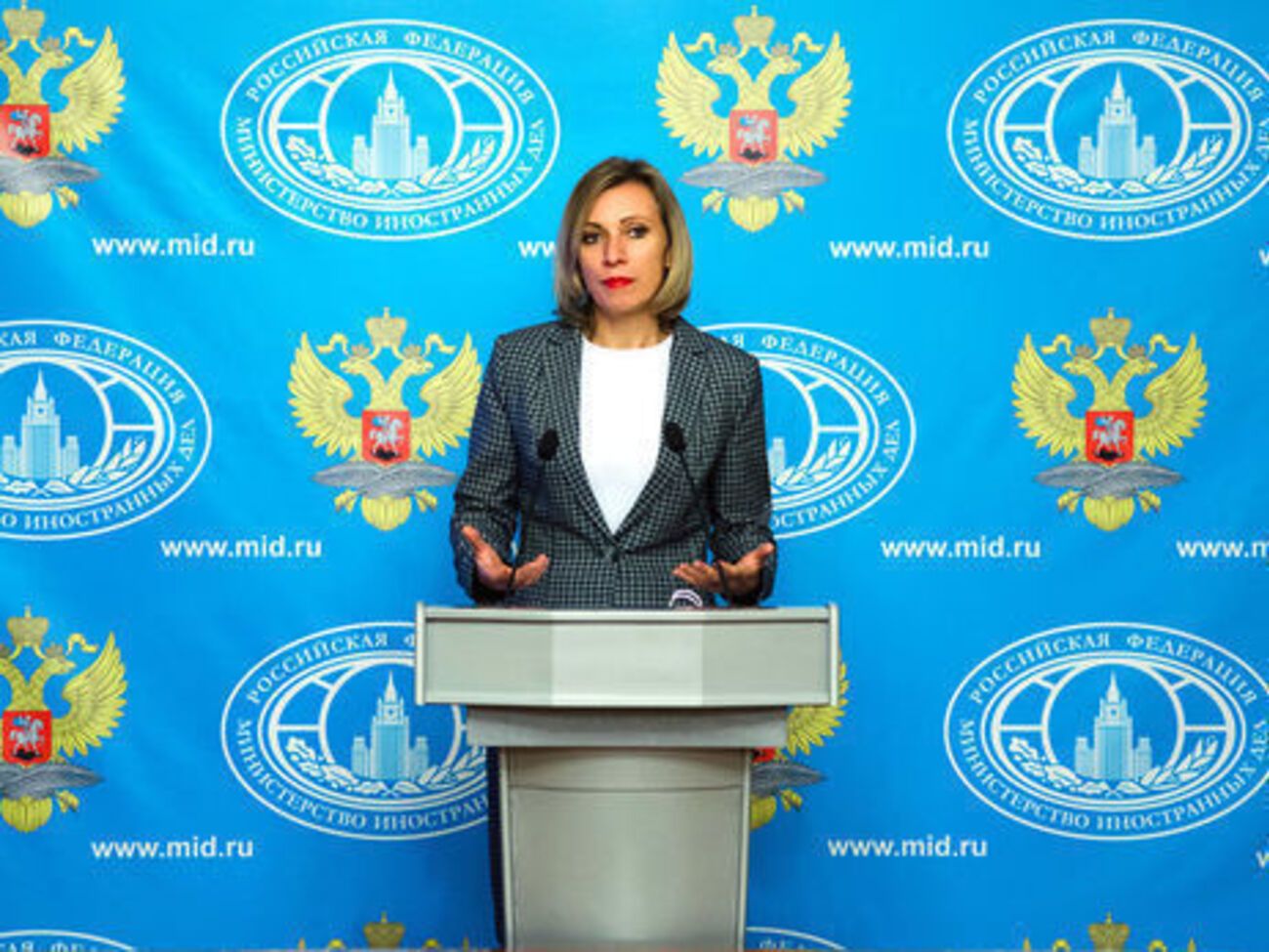 Захарова: Цю тему ми особливо контролюватимемо
