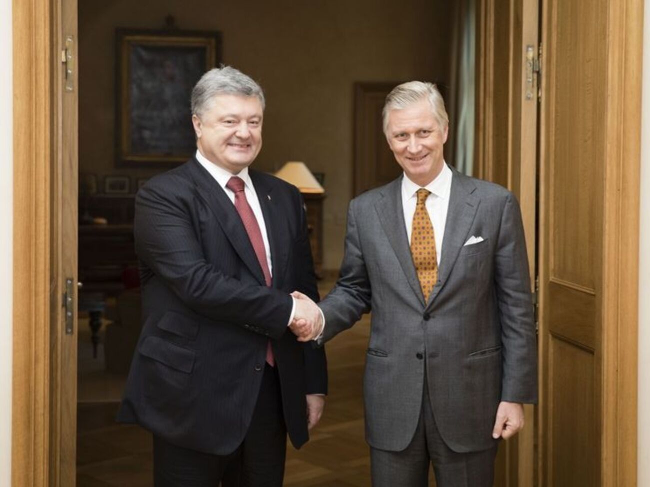 Порошенко назвал неожиданными переговоры с королем Бельгии