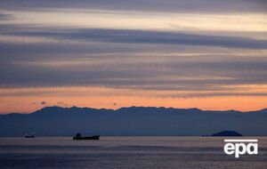 В Японском море загорелось судно