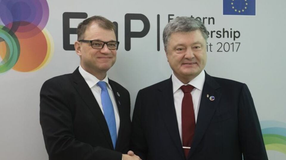 Порошенко зустрівся із фінським прем'єром