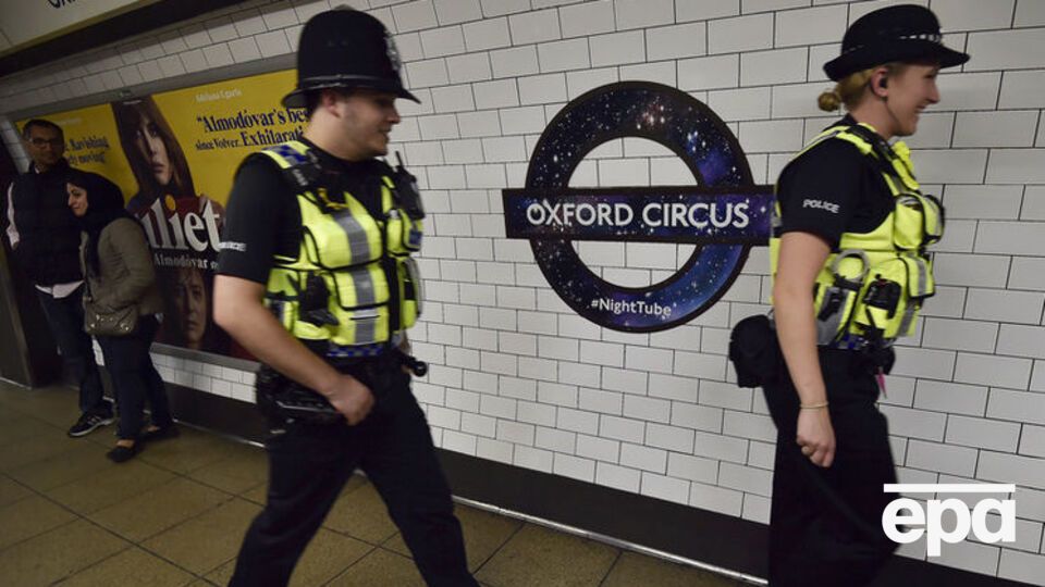 Инцидент произошел на станции метро Oxford Circus