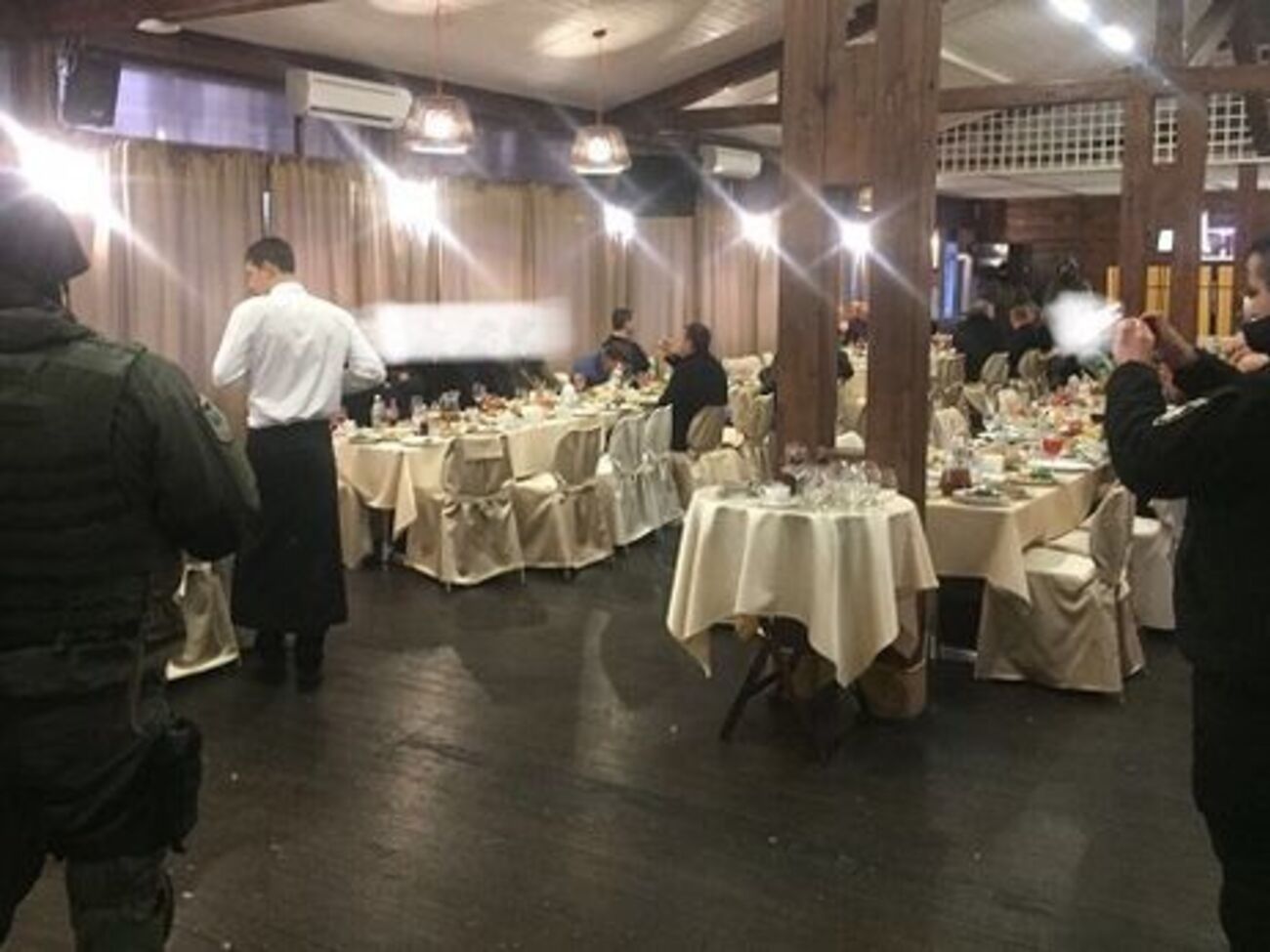 Зустріч проходила у ресторані в Пущі-Водиці