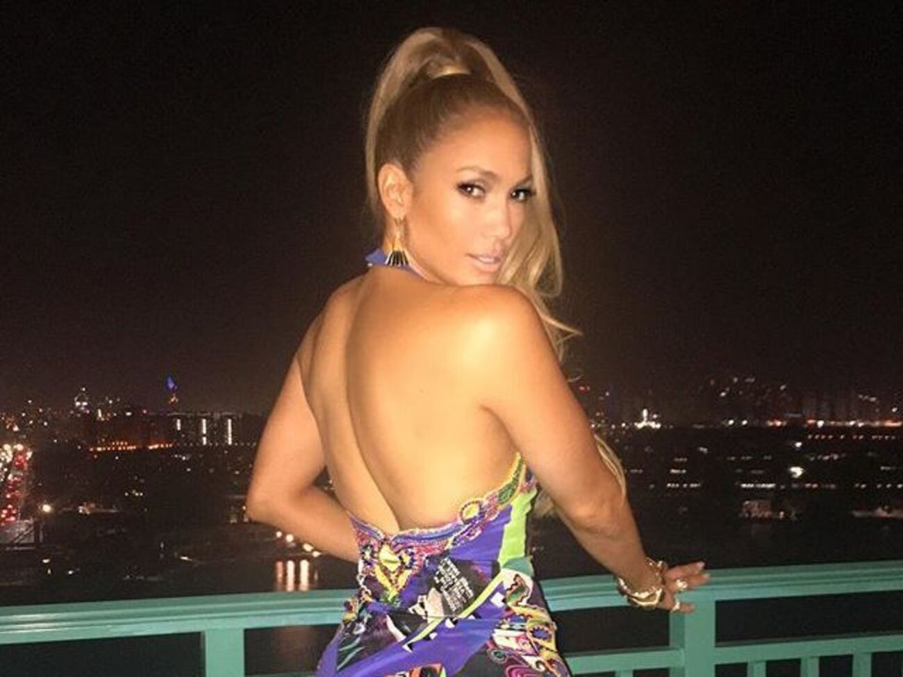 Лопес показала свою пассию