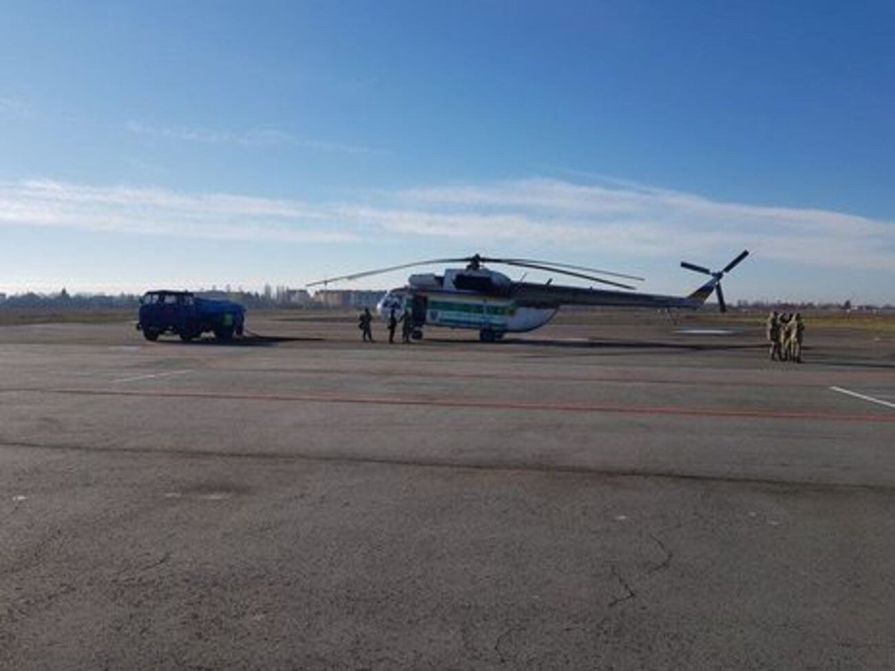 Спецоперацію в Закарпатській області координували з вертольота