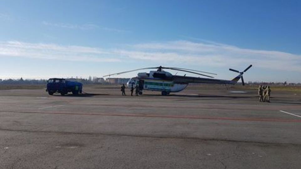 Спецоперацію в Закарпатській області координували з вертольота