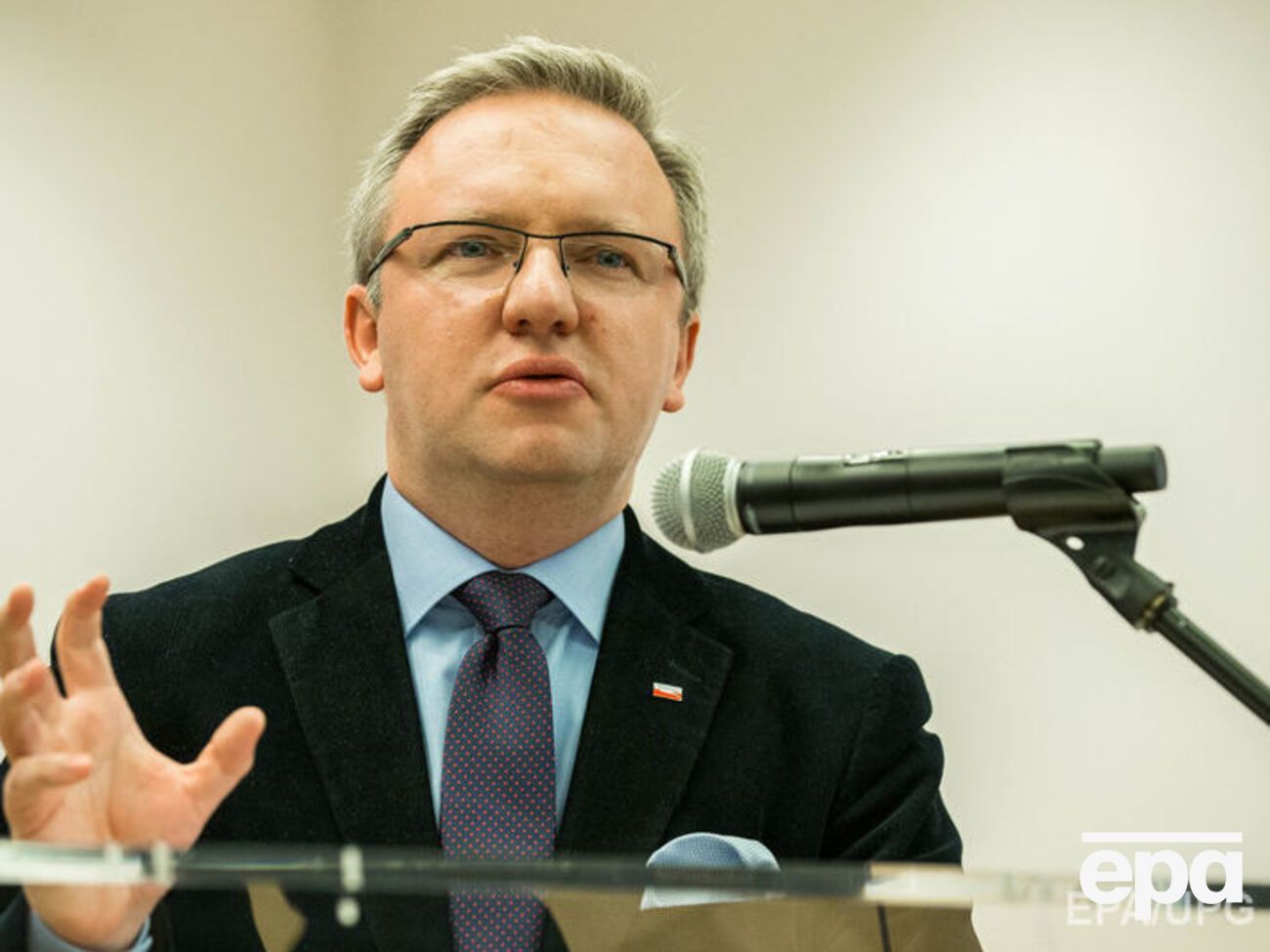 Щерський уважає, що український політикум припускається великої помилки в питанні ексгумації останків поляків