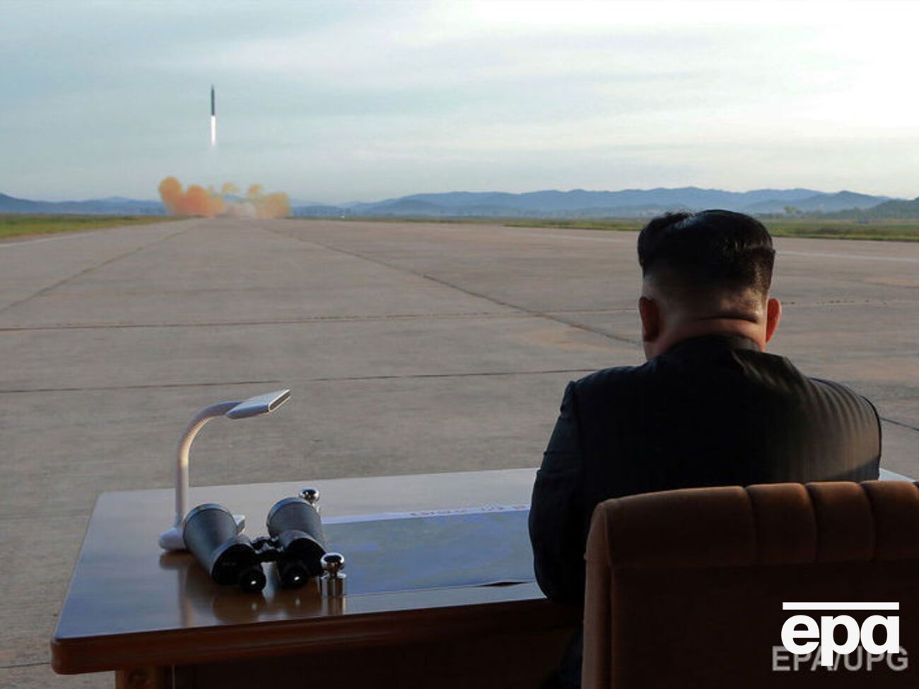 Баллистическая ракета была запущена на восток