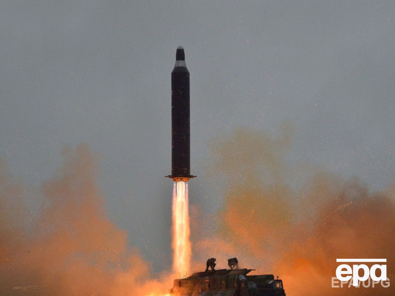 Новый запуск Северная Корея осуществила 29 ноября