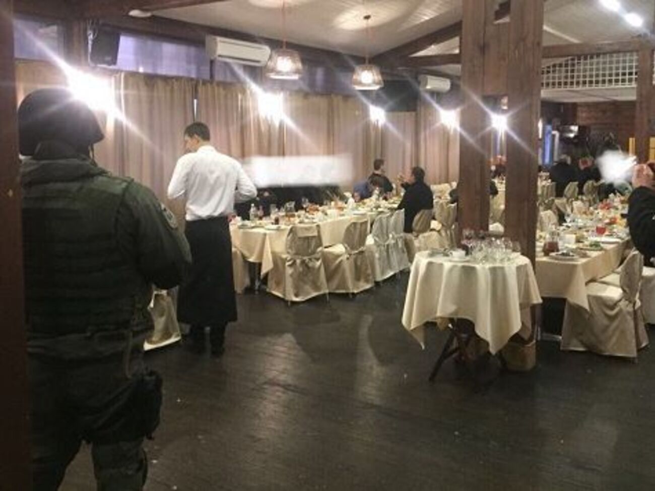 В МВД задержание в ресторане назвали "профилактической работой"