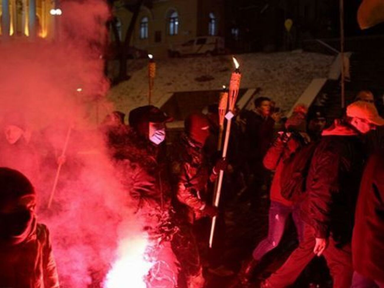 Чотирьох осіб доправили в управління поліції для давання пояснень