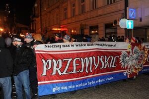 Суд у Перемишлі не став карати за антиукраїнське гасло