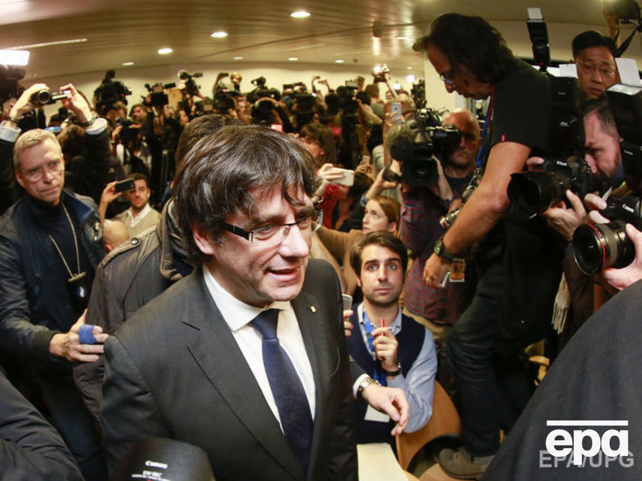 Пучдемон находится в Бельгии