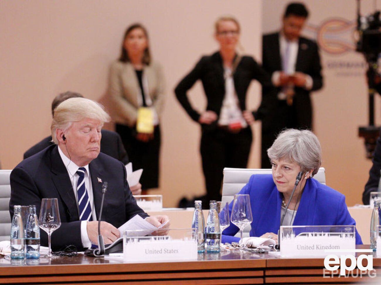 Трамп ответил на критику Мэй