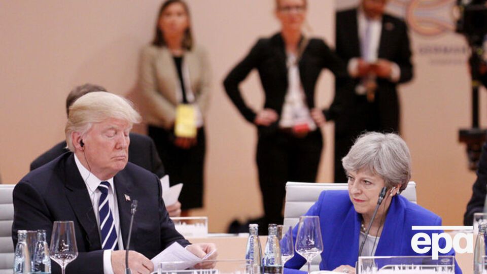 Трамп відповів на критику Мей