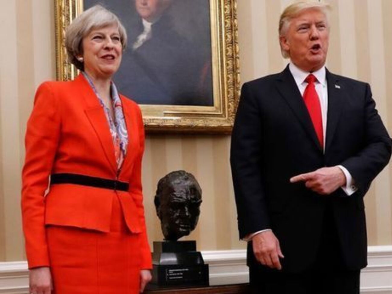 Другий день Мей і Трамп обмінюються докорами