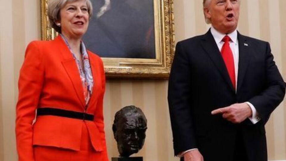 Второй день Мэй и Трамп обмениваются упреками