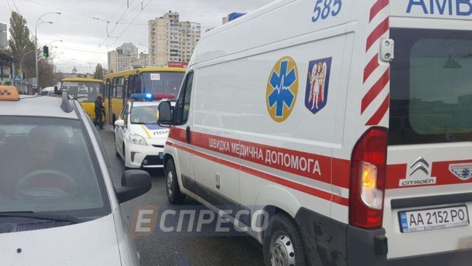 ДТП произошло 4 ноября в Киеве