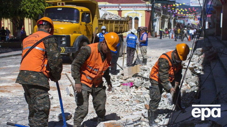 У Гватемалі стався землетрус