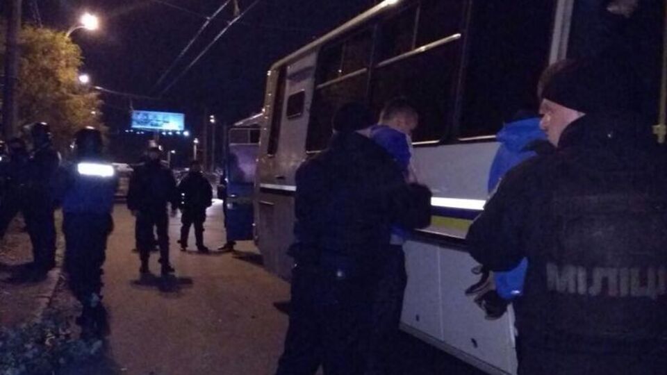 У Києві побилися футбольні фани