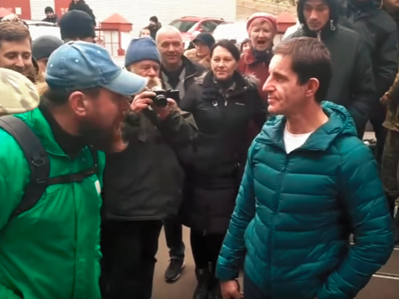 На Шкиряка напали в Киеве