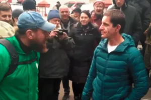 На Шкиряка напали в Киеве