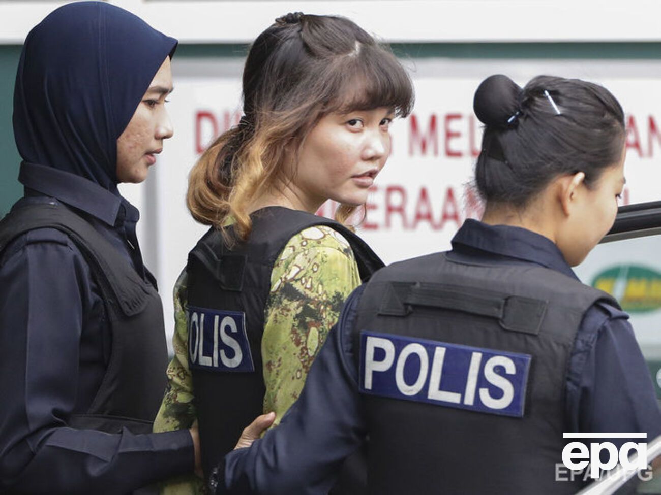 Одна из подозреваемых в убийстве Ким Чен Нама Доан Тхи Хыонг