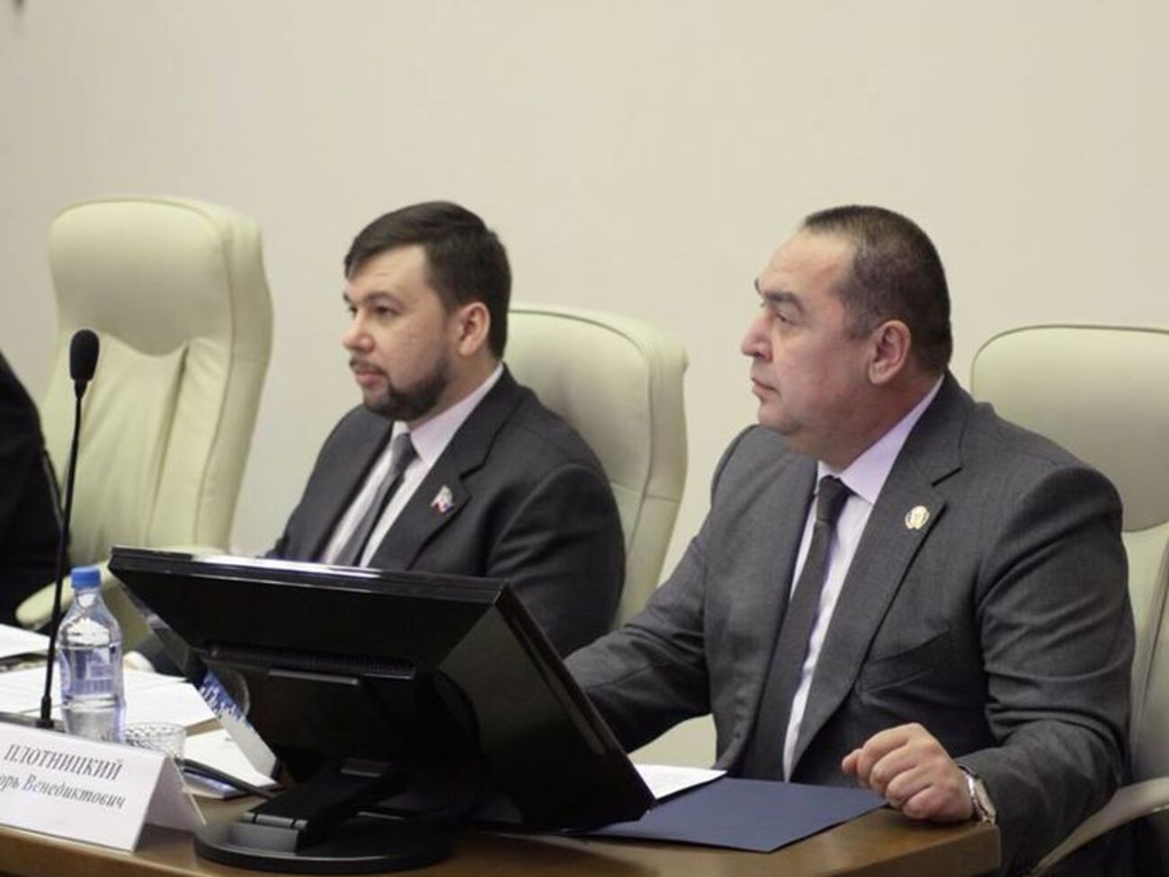 Пушилін і Плотницький приїхали у Володимир