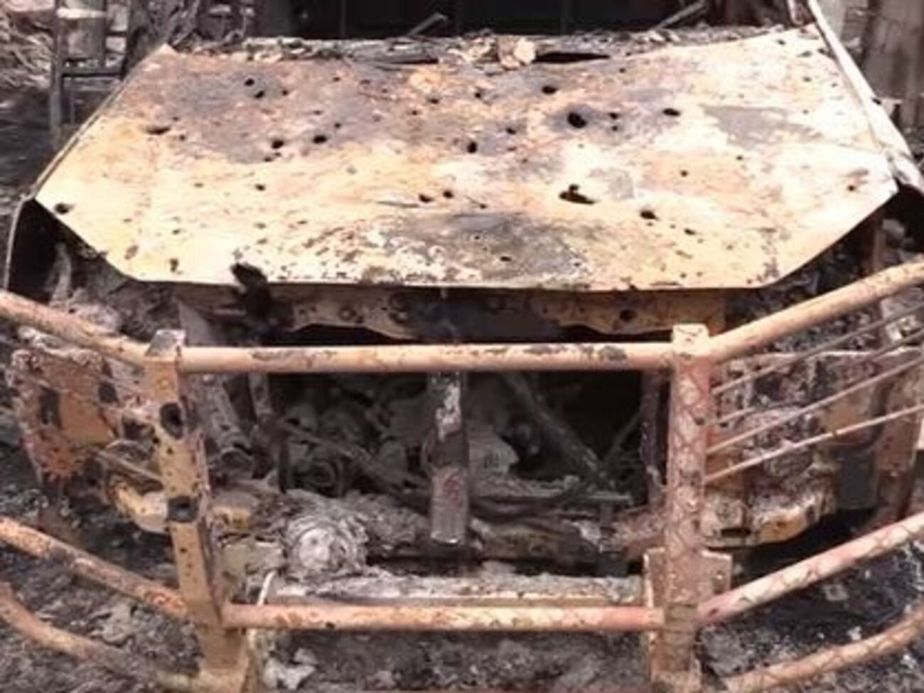 Санітарний автомобіль стояв у гаражі