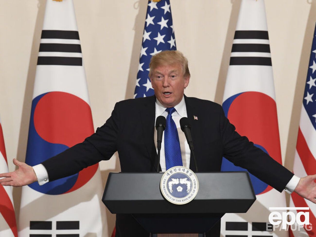 Трамп: Северная Корея&nbsp;&ndash; это мировая угроза, которая требует действий всего мира