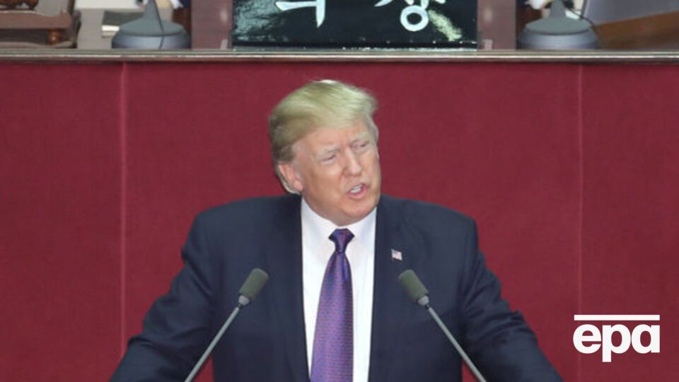 Трамп прибув до Південної Кореї 7 листопада