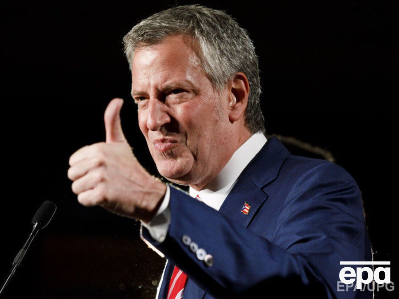 Де Блазио победил на выборах мэра Нью-Йорка