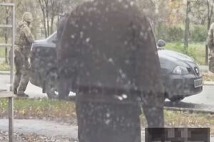 Задержание одного из диверсантов