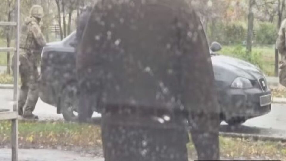 Задержание одного из диверсантов