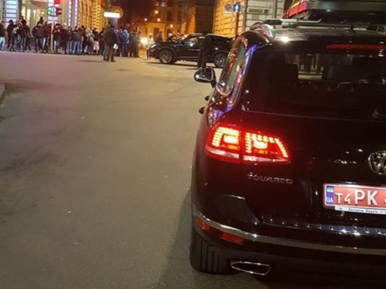 Volkswagen Touareg был участником ДТП, жертвами которого стали шесть пешеходов