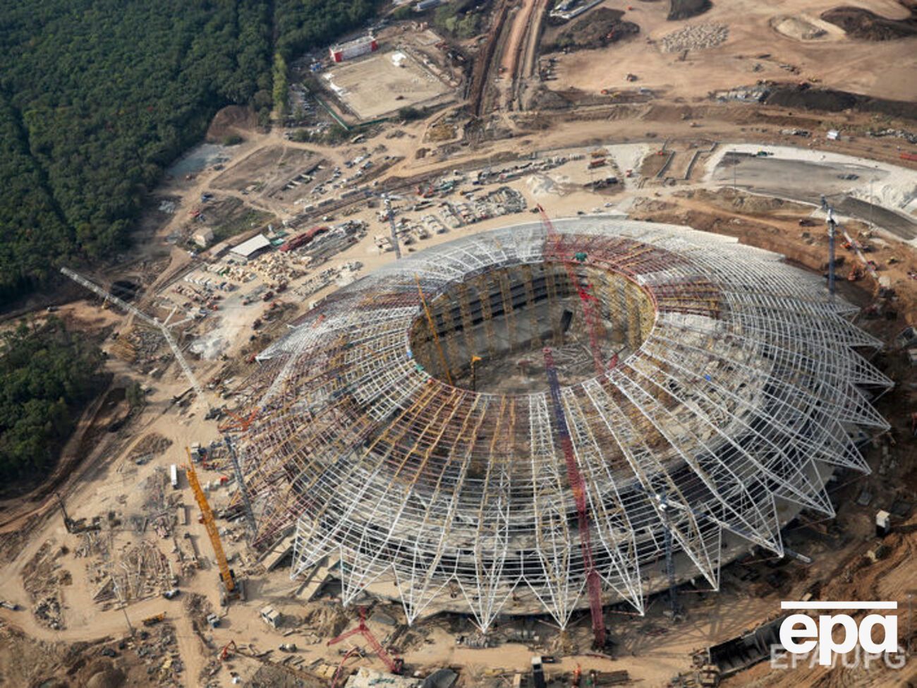 Стадион в Самаре строят для футбольного чемпионата мира 2018 года