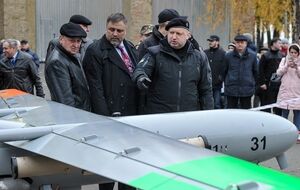 Турчинову представили дрон оперативно-тактичного рівня "Горлиця"