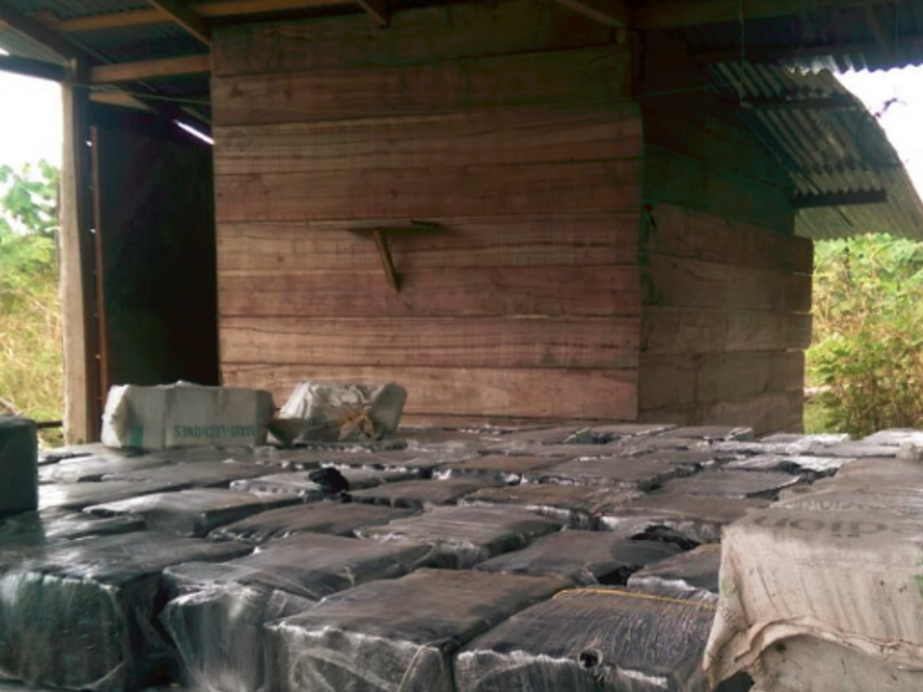 Кокаин прятали на колумбийских банановых плантациях