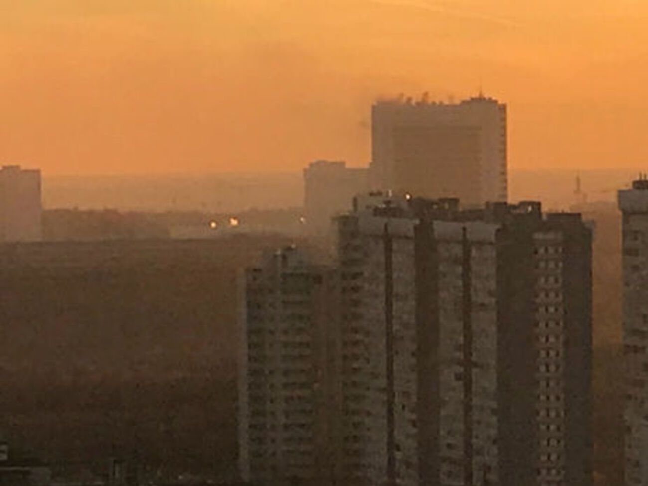 Пожежа сталася 8 листопада
