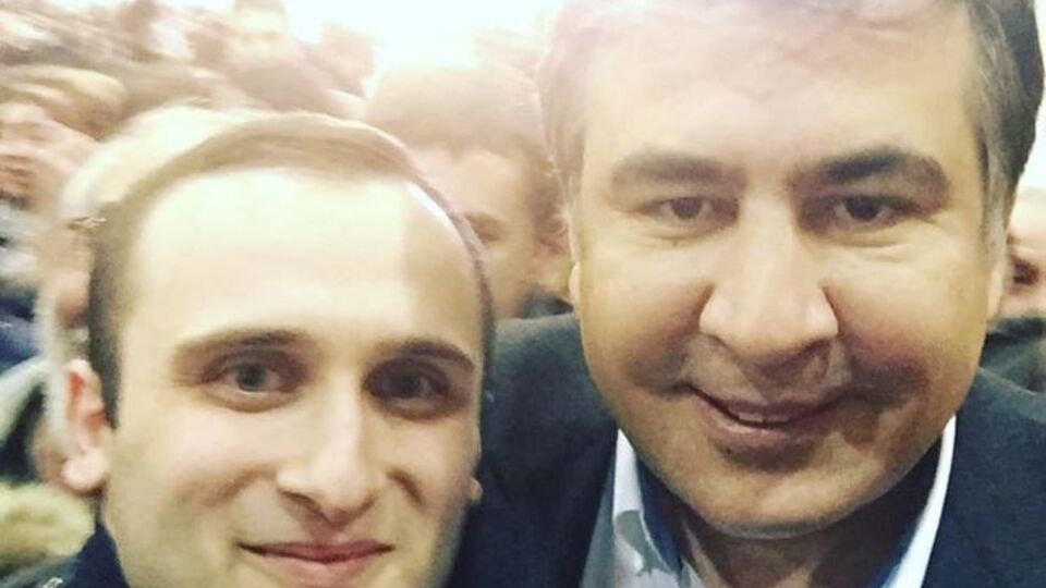 Ираклий Имнадзе (слева) и Михаил Саакашвили