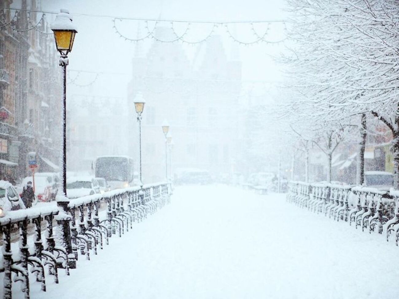 Часть территории Украины накроет сильным мокрым снегом