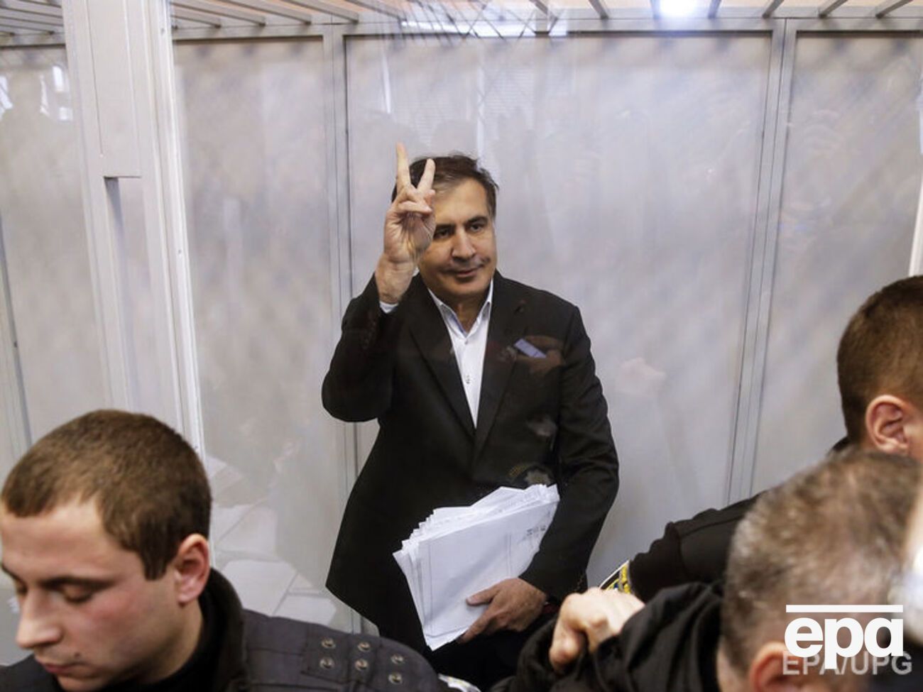 Саакашвили находится в Печерском райсуде Киева