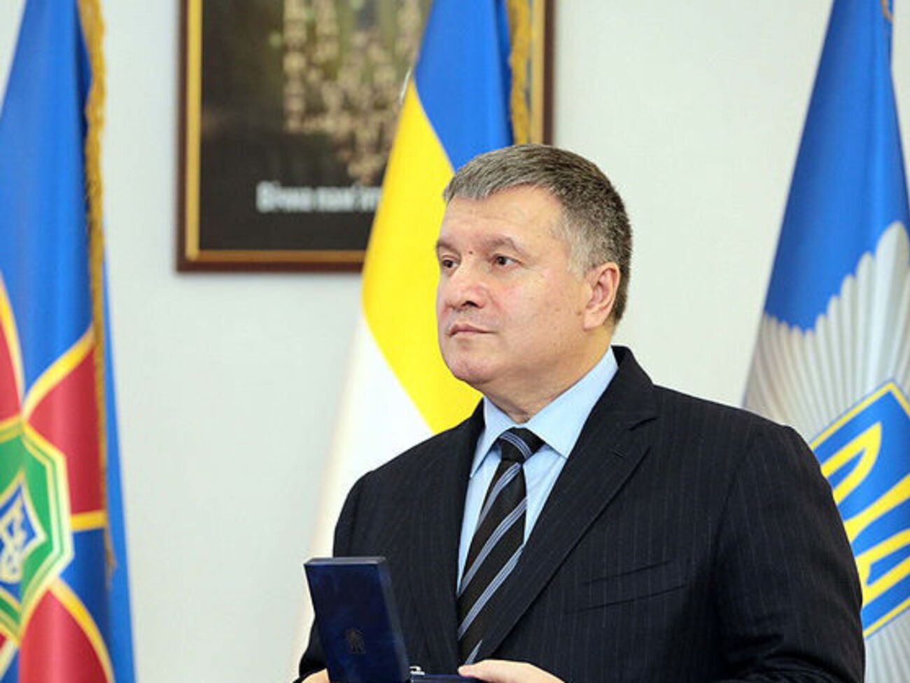 Аваков дает показания в суде по делу Януковича
