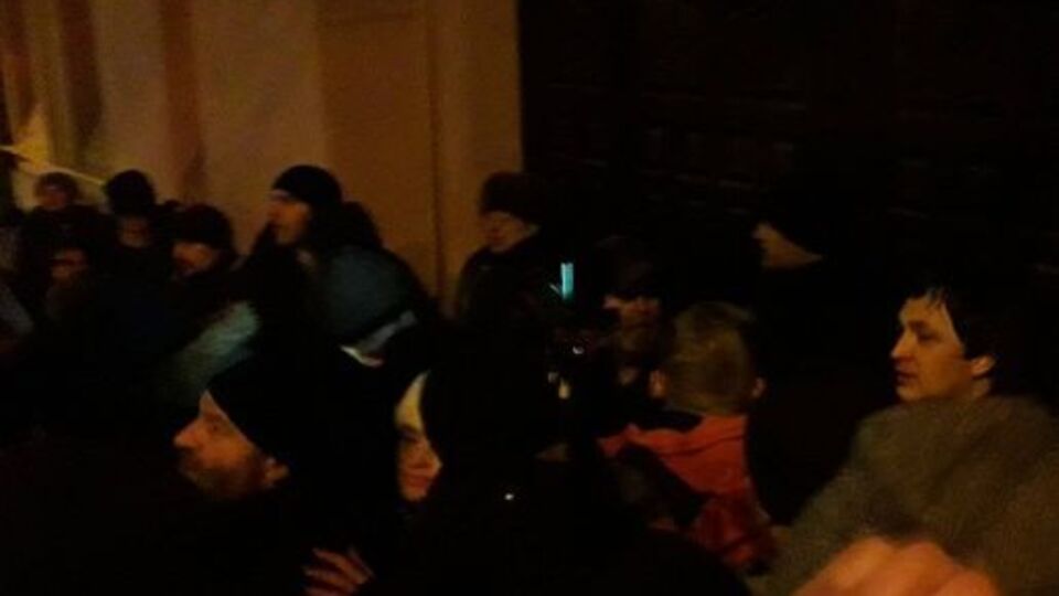Саакашвілі привели до його київського будинку