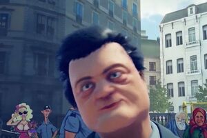 Шоу "Заповедник" опубликовало рэп-баттл Саакашвили и Порошенко на Майдане