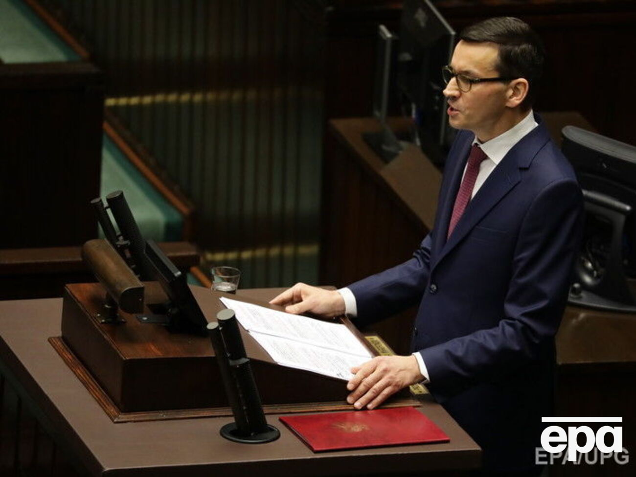 Моравецкий собирается расширять отношения с Украиной