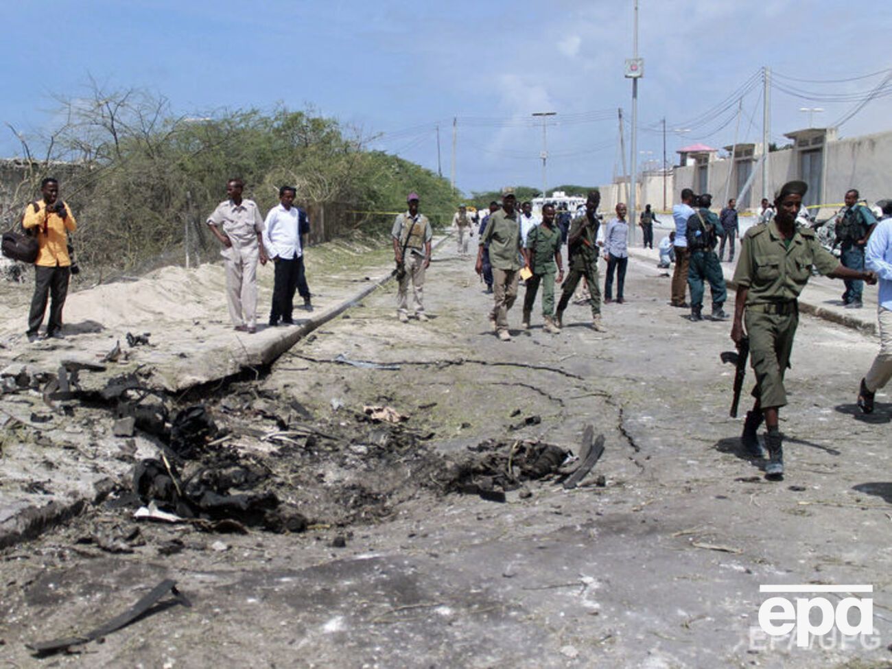 В Могадишо взорвался смертник