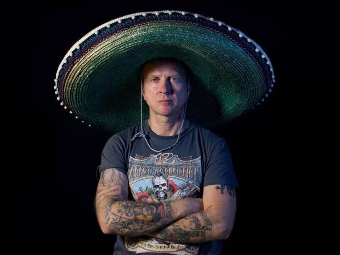 Мухарський розповів історію появи на своєму тілі першого тату